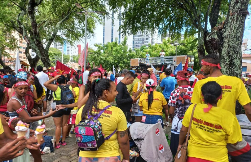 Movimentos Sociais E Sindicais Realizam Manifesta O Em Natal No Dia Do