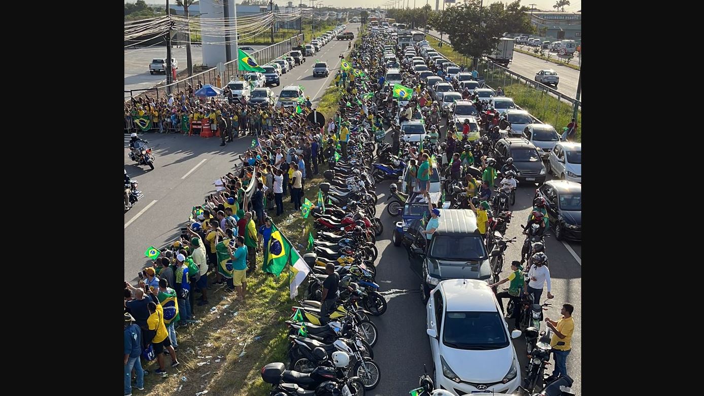 Ao Vivo Bolsonaro Chega Ao Rn E Segue Para Motociata Pelas Ruas De