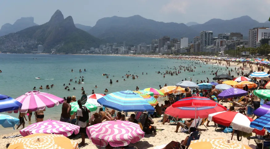 Rio de Janeiro tem recorde de calor e sensação térmica chega a 58ºC