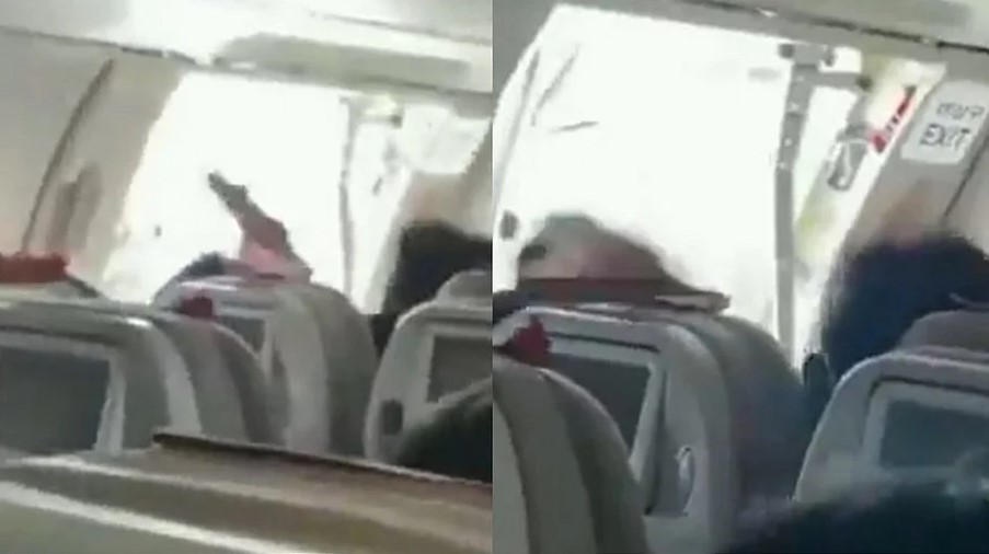 VÍDEO Homem é preso por abrir porta de avião durante o voo na Coreia