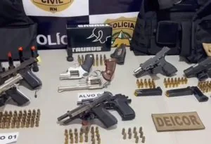 Mais duas pessoas foram presas durante a “Operação Poder Paralelo”, que resultou em ações nas cidades do interior do estado e da Paraíba. Foto: Polícia Civil