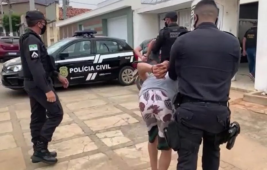 Bandidos são presos após invadirem casa no interior do RN - Foto: Reprodução