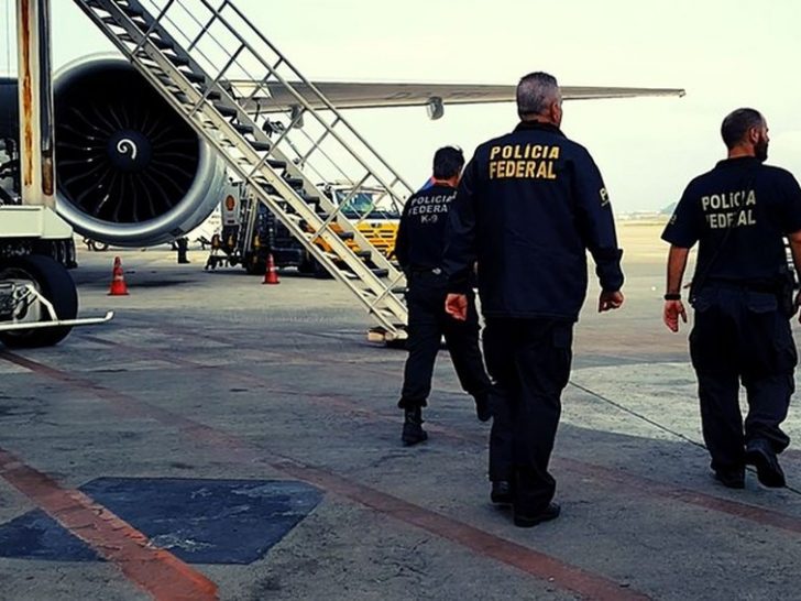 PF prendeu suspeito no aeroporto de Congonhas - Foto: Divulgação