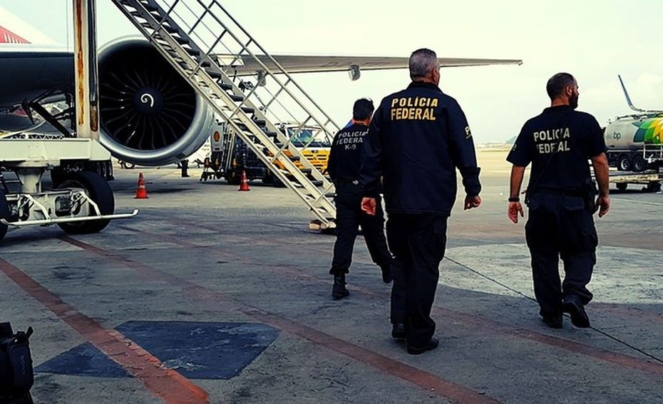 PF prendeu suspeito no aeroporto de Congonhas - Foto: Divulgação