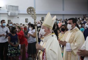 Imagens da Missa de Nossa Senhora da Aparecida - Foto: Reprodução/Facebook