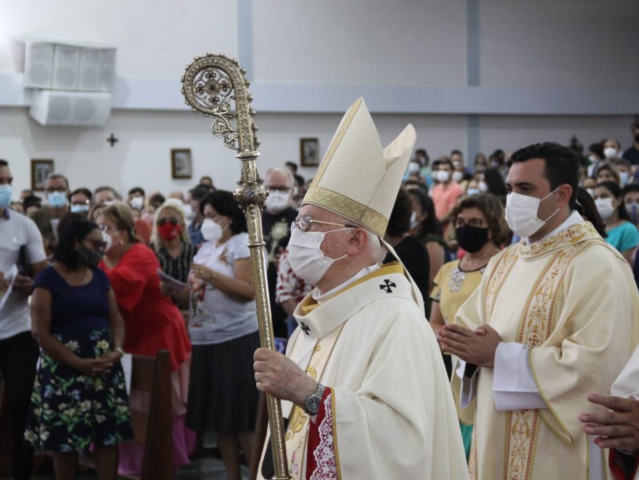 Imagens da Missa de Nossa Senhora da Aparecida - Foto: Reprodução/Facebook