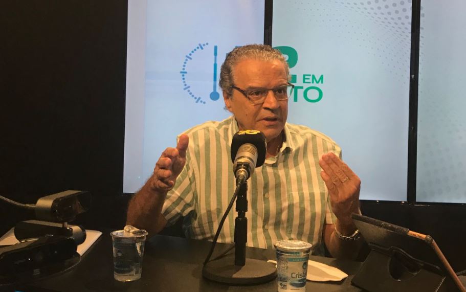 Ex-ministro Henrique Alves em entrevista à 98 FM - Foto: Milka Moura / 98 FM