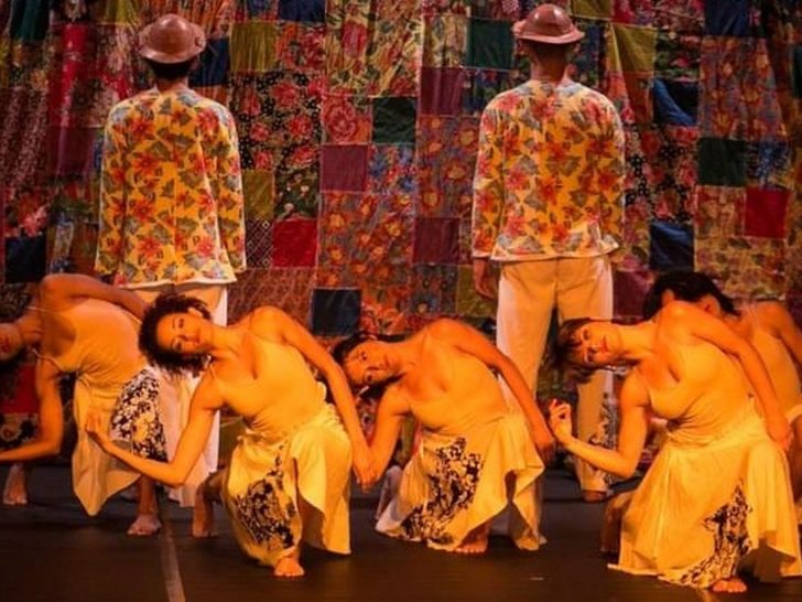 Companhia de Dança do Teatro Alberto Maranhão se apresenta junto com a banda da Polícia Militar do RN nesta segunda (13). — Foto: Divulgação