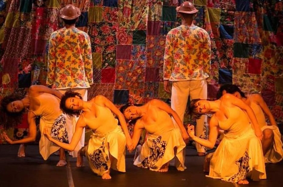 Companhia de Dança do Teatro Alberto Maranhão se apresenta junto com a banda da Polícia Militar do RN nesta segunda (13). — Foto: Divulgação