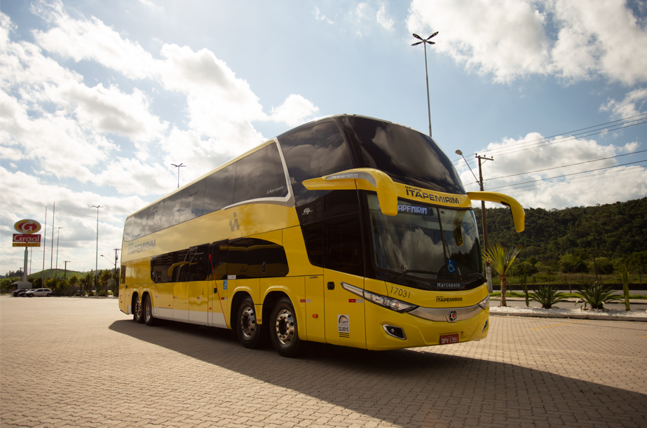 Ônibus da Viação Itapemirim | Foto: Itapemirim | Divulgação