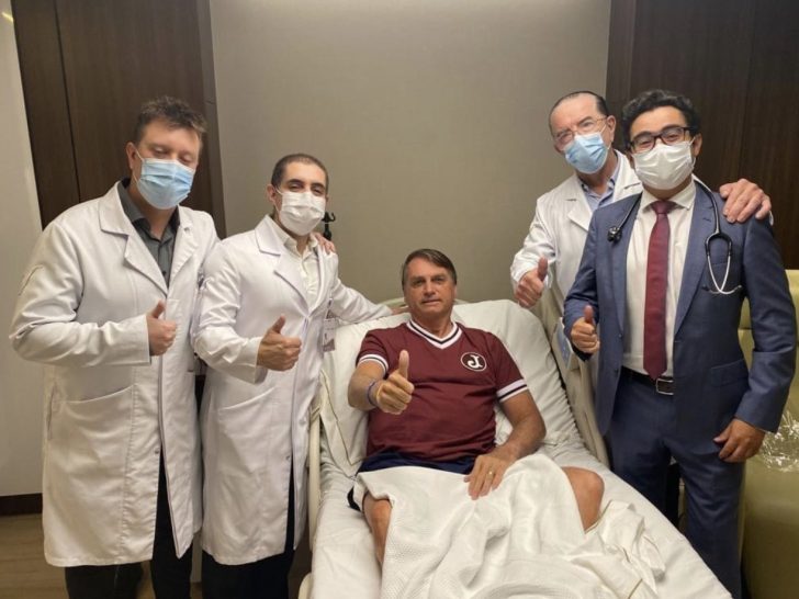 Bolsonaro recebeu alta do hospital - Foto: Reprodução/Twitter