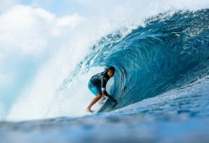 Miguel Pupo em Pipeline — Foto: World Surf League