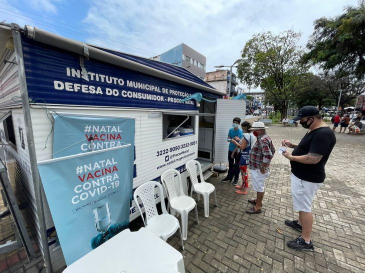 Feirinha de Mirassol terá ponto de vacinação contra a Covid neste fim de semana - Foto: Divulgação/SMS Natal