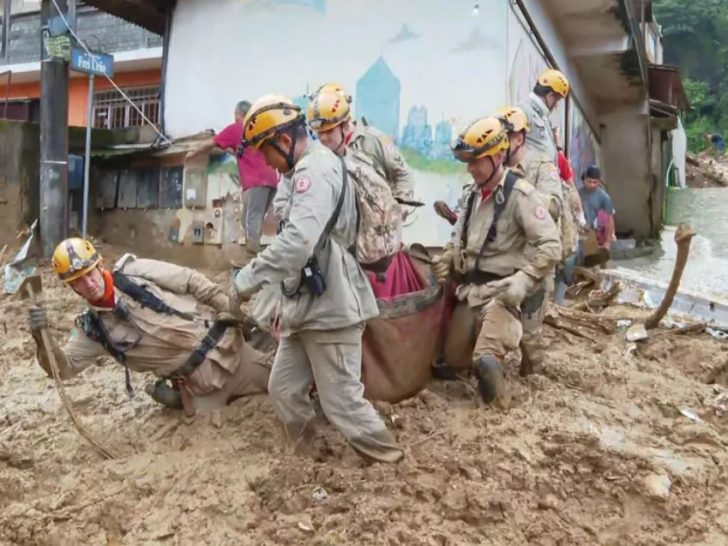 Sobe para 120 o número de mortos na tragédia das chuvas em Petrópolis (RJ) - Foto: TV Globo/Reprodução