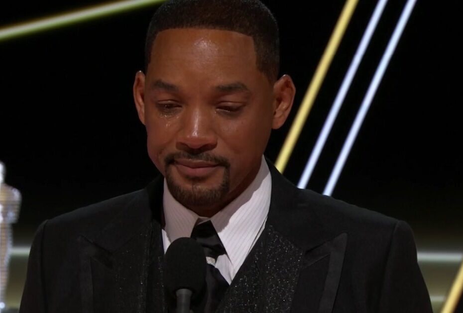 Will Smith dá tapa no rosto de Chris Rock após piada na premiação do Oscar 2022 - Foto: Reprodução