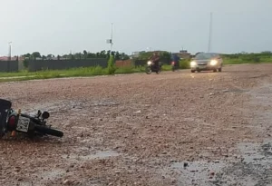 Motociclista morre após ser atingido por raio em frente a presídio no interior do RN - Foto: Redes sociais