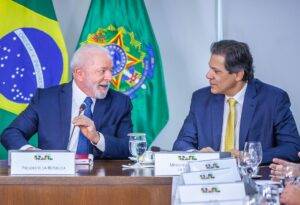 Presidente Lula e ministro da Fazenda, Fernando Haddad - Foto: Diogo Zacarias / MF