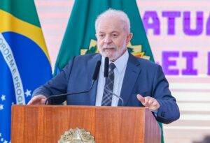 Presidente Lula (PT) durante solenidade no Palácio do Planalto - Foto: Ricardo Stuckert / PR