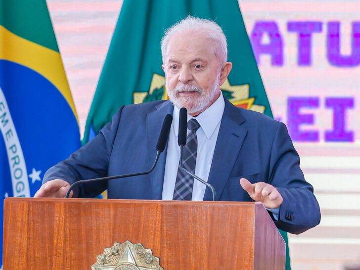 Presidente Lula (PT) durante solenidade no Palácio do Planalto - Foto: Ricardo Stuckert / PR