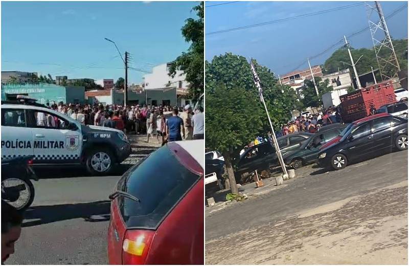 Crime aconteceu a 500 metros da delegacia de Santo Antônio - Foto: Reprodução