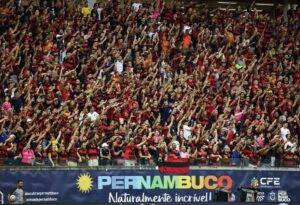 Torcida do Sport em partida válida pela Copa do Nordeste - Foto: Paulo Paiva / Sport Recife