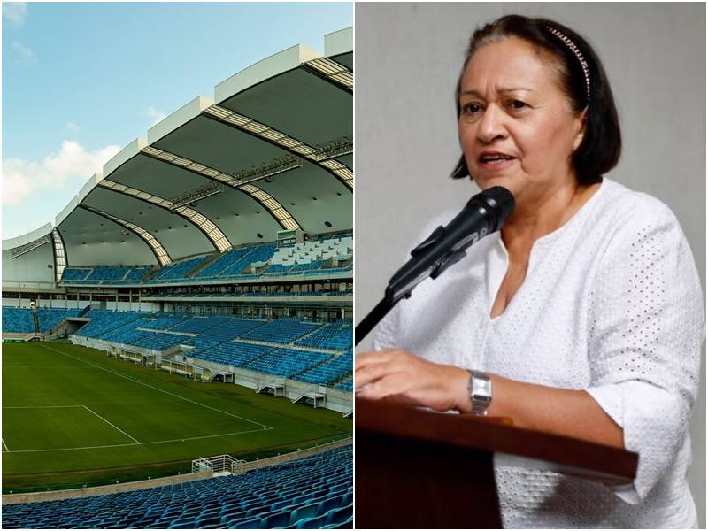 Governadora Fátima Bezerra (PT) quer que Casa de Apostas Arena das Dunas receba jogos da Copa do Mundo de futebol feminino de 2027 - Foto: Reprodução / Sandro Menezes