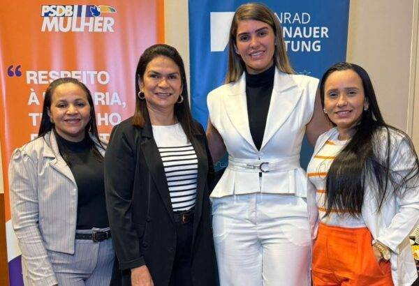 Pré-candidatas do PSDB durante capacitação do PSDB Nacional em Brasília - Foto: Reprodução