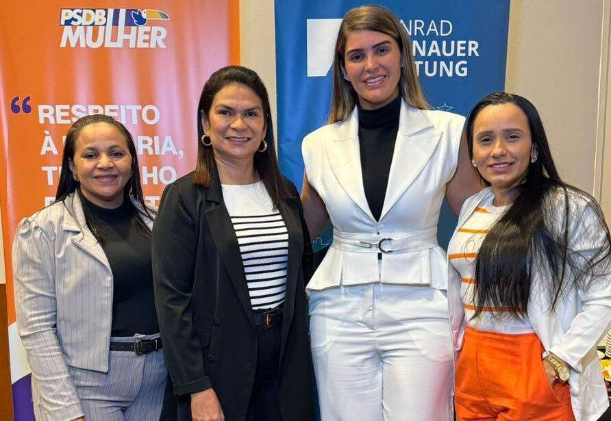 Pré-candidatas do PSDB durante capacitação do PSDB Nacional em Brasília - Foto: Reprodução