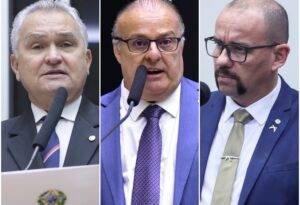 Deputados General Girão, Paulinho Freire e Sargento Gonçalves assinaram pedido para abrir CPI do Arroz - Foto: Reprodução