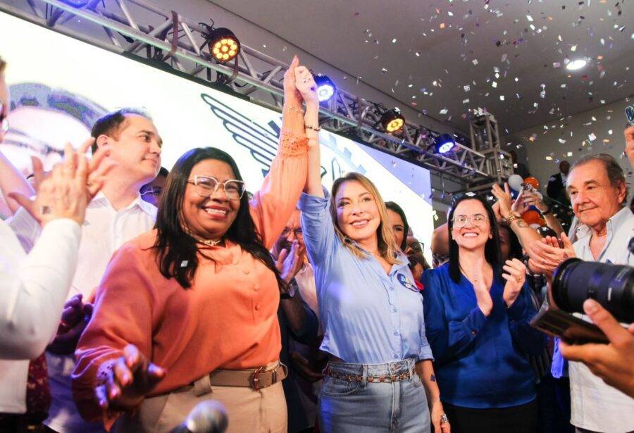 Professora Nilda e Kátia Pires, pré-candidatas a prefeita e a vice de Parnamirim pela oposição - Foto: Reprodução