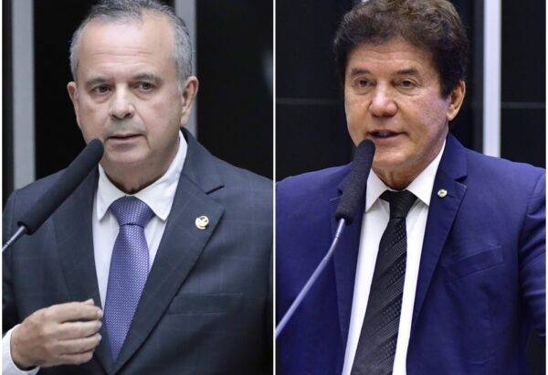 Senador Rogério Marinho (PL) e deputado federal Robinson Faria, que está de saída do partido - Foto: Agência Câmara