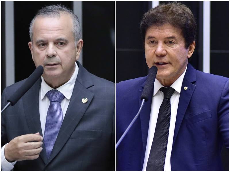 Senador Rogério Marinho (PL) e deputado federal Robinson Faria, que está de saída do partido - Foto: Agência Câmara