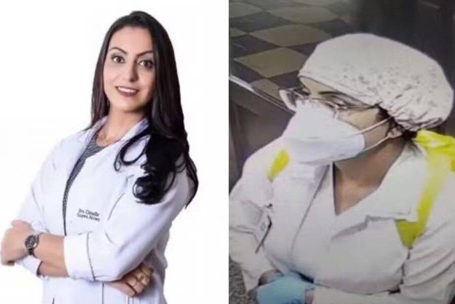 Claudia Soares Alves, de 42 anos, é a médica suspeita de raptar um bebê em Uberlândia, Minas Gerais — Foto: Reprodução/Redes Sociais