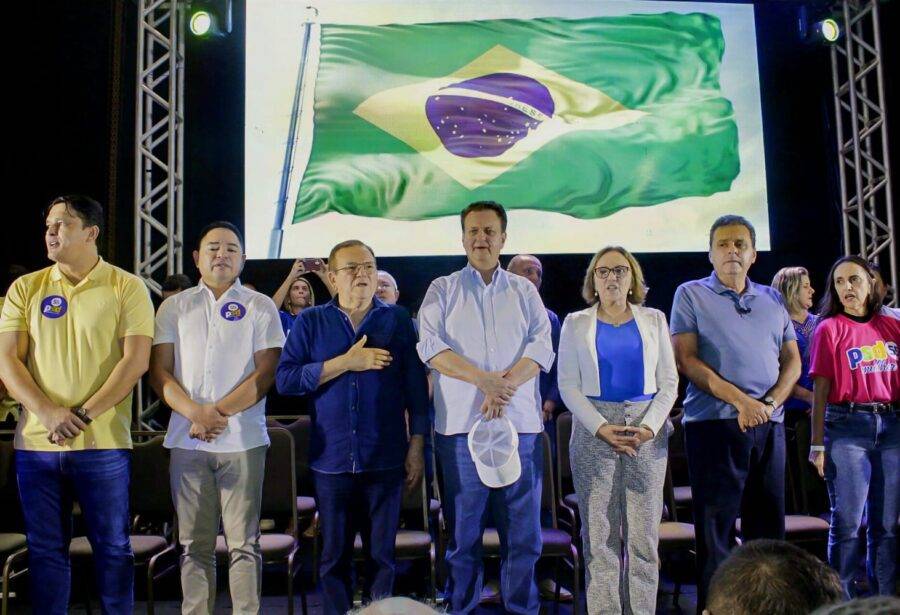 Evento do PSD em Natal com a presença de Gilberto Kassab - Foto: Reprodução