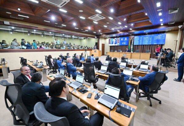 Plenário da Assembleia Legislativa em votação nesta terça-feira (16) - Foto: João Gilberto / ALRN