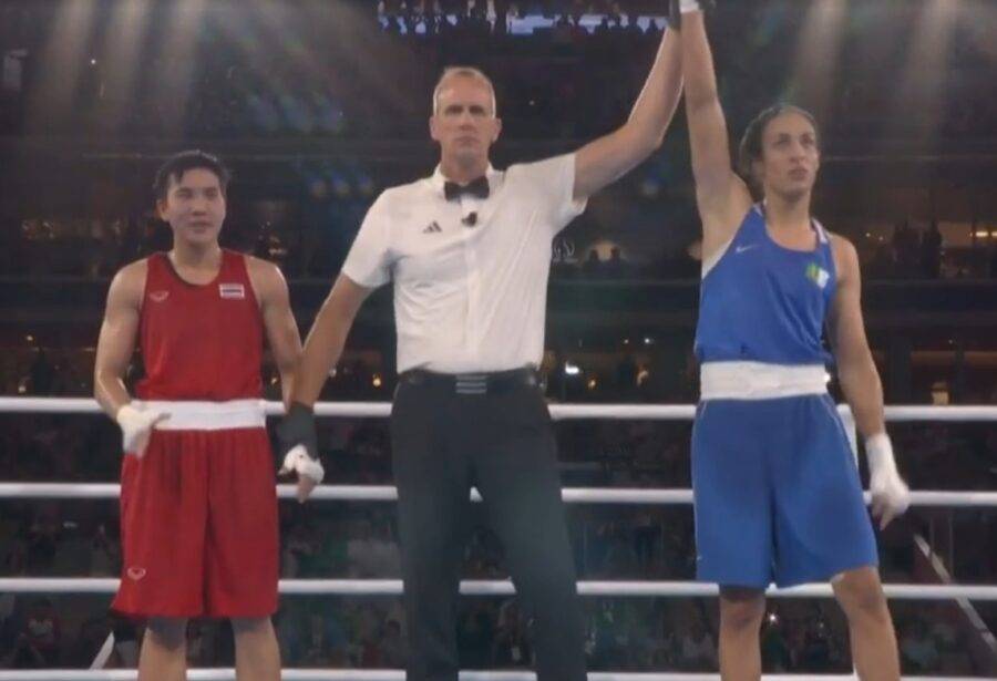 Argelina Imane Khelif vai à final do boxe nas Olimpíadas de Paris