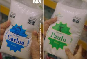 Campanha de Natália Bonavides compara Carlos Eduardo e Paulinho Freire a sacos de farinha - Foto: Reprodução