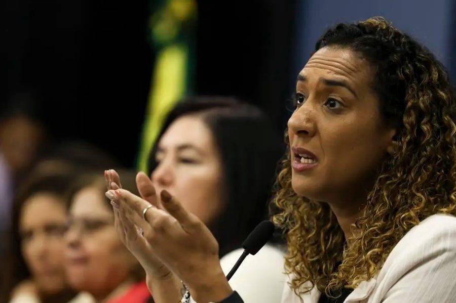 Ministra da Igualdade Racial, Anielle Franco. Foto: Agência Brasil