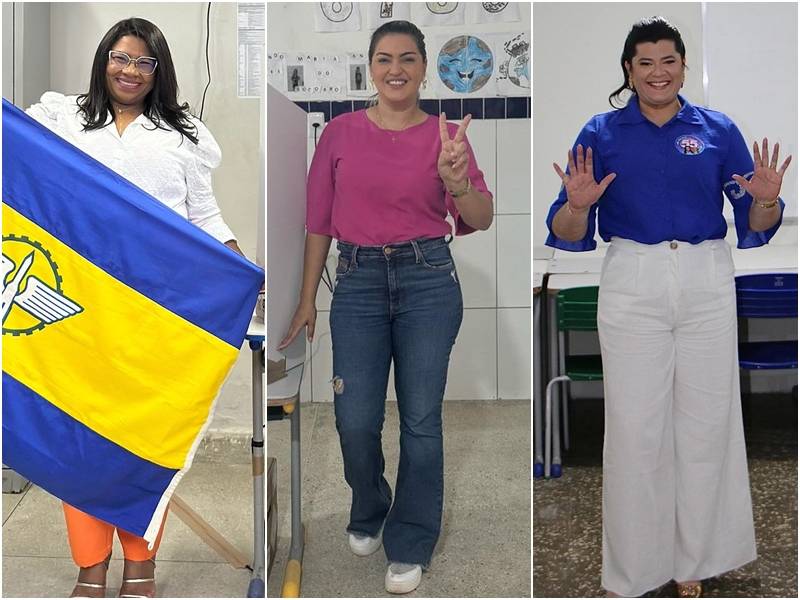 Prefeitas eleitas Professora Nilda (Parnamirim), Jussara Sales (Extremoz) e Marianna Almeida (Pau dos Ferros) - Foto: Reprodução