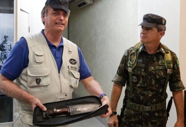 Ex-presidente Jair Bolsonaro e general da reserva Mário Fernandes - Foto: Reprodução