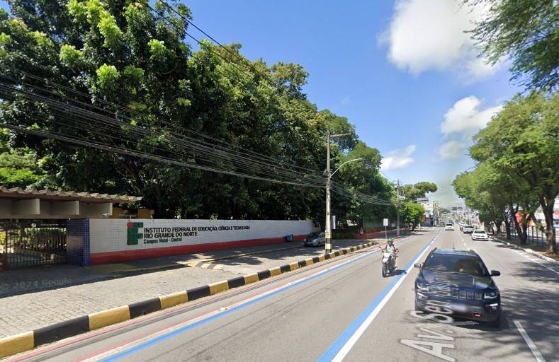 Instituto Federal do Rio Grande do Norte (IFRN). Foto: Google Street View