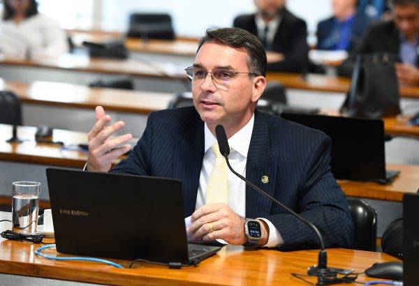 Senador Flávio Bolsonaro (PL-RJ) - Foto: Roque de Sá / Agência Senado