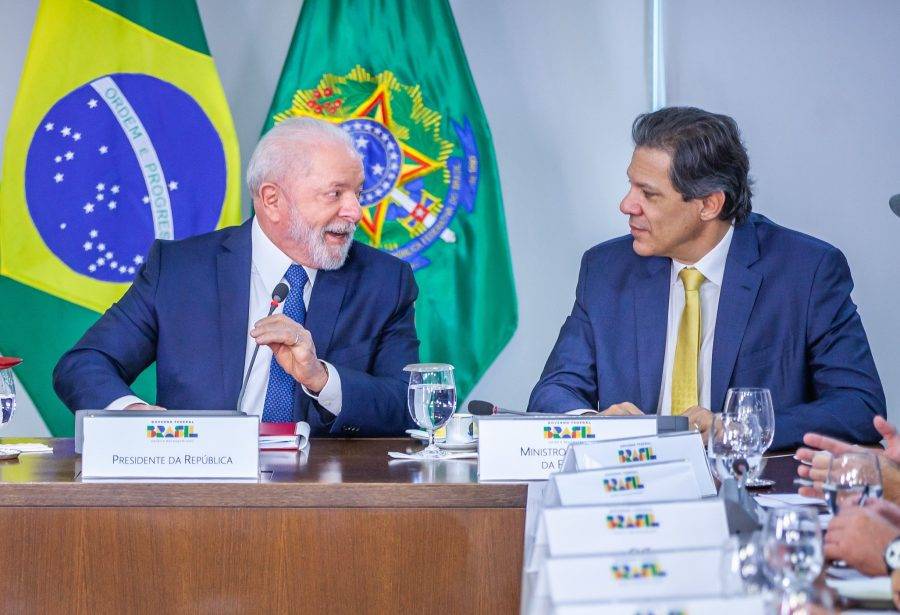 Presidente Lula e ministro da Fazenda, Fernando Haddad - Foto: Diogo Zacarias / MF