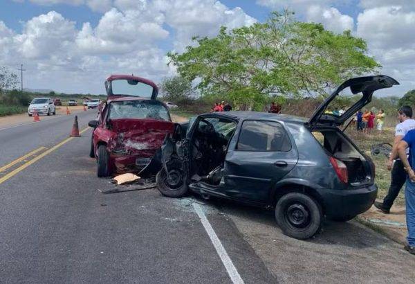 Acidente entre Bom Jesus e Senador Eloy de Souza, na BR-226, deixou cinco mortos - Foto: Reprodução