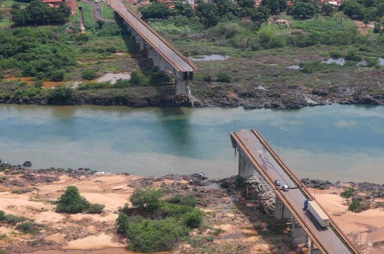 A estrutura, que fazia parte da BR-226 e ligava os estados do Tocantins e do Maranhão, caiu no último domingo (22). Foto: Agência Gov | Via MTR