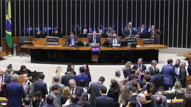 Câmara dos Deputados, em Brasília • Vinicius Loures/Câmara dos Deputados