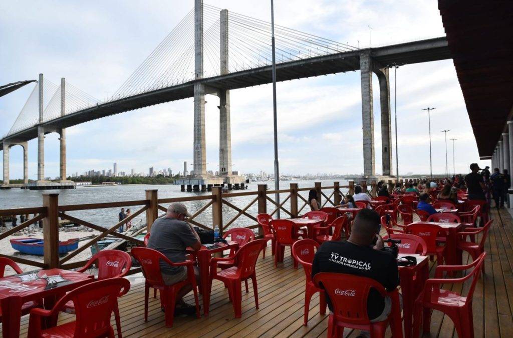 Novo Mercado da Redinha tem deck com vista para o Rio Potengi - Foto: Magnus Nascimento / Prefeitura do Natal