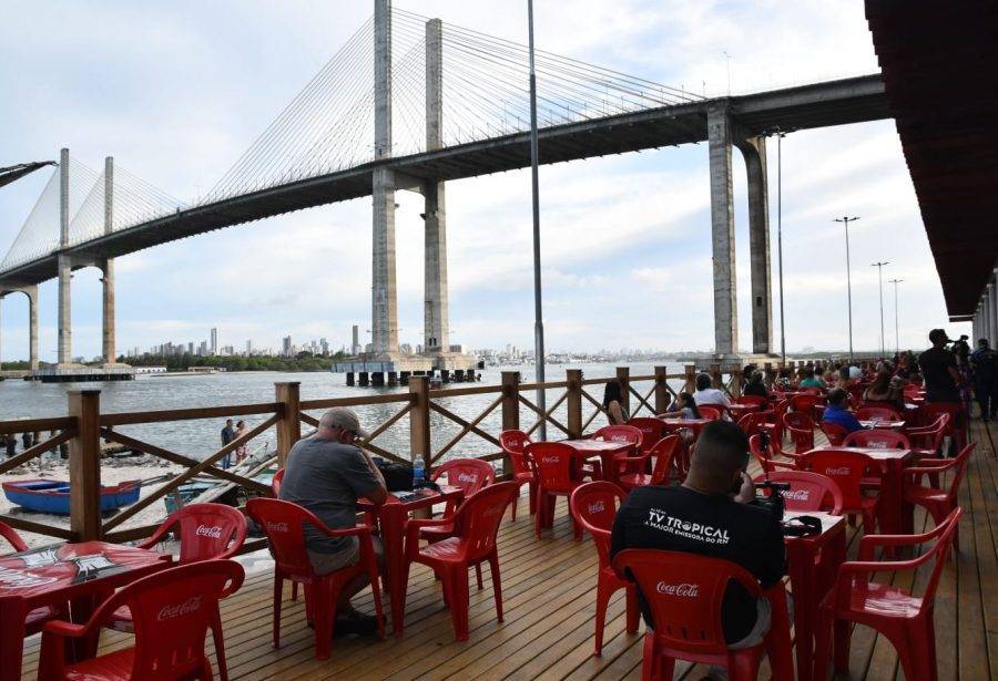 Novo Mercado da Redinha tem deck com vista para o Rio Potengi - Foto: Magnus Nascimento / Prefeitura do Natal