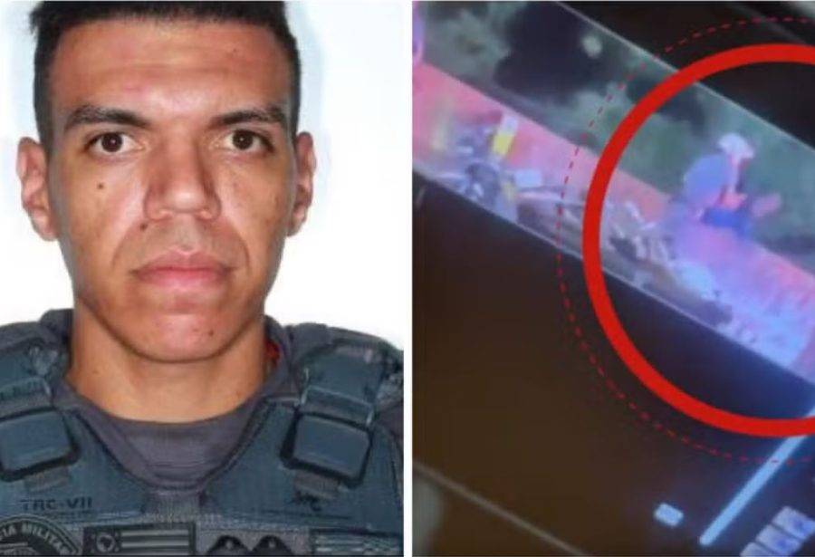 Policial militar Luan Felipe Alves Pereira, que atirou um homem de uma ponte da zona sul de São Paulo - Foto: Reprodução