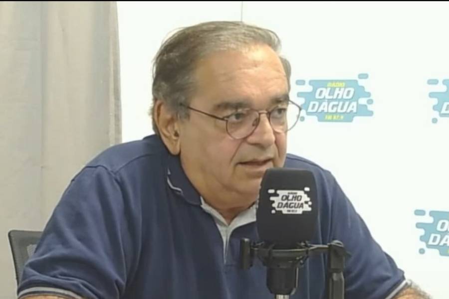 Ex-prefeito de Natal Álvaro Dias em entrevista à rádio Olho D'Água, de São José de Mipibu - Foto: Reprodução